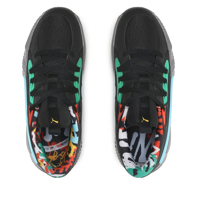 Puma Pantofi Puma Court Rider Chaos Block 378265 01 Puma Black/Cast Iron