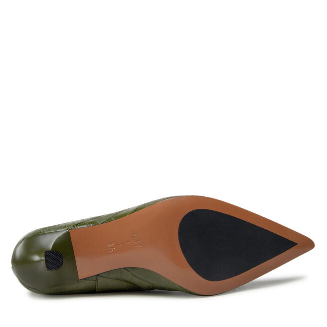 L37 Kozačky L37 Poison Heart Green