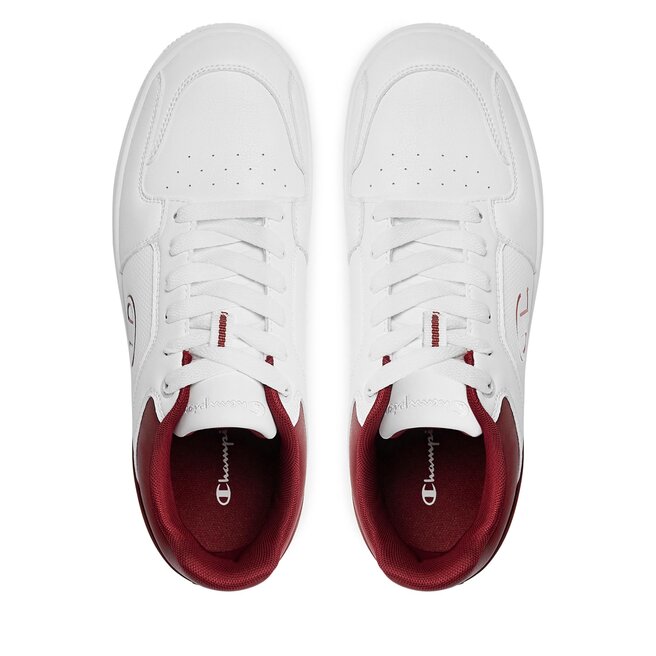 Champion Sneakersy Champion Rebound 2.0 Low Low Cut Shoe S21906-WW011 Wht/Red