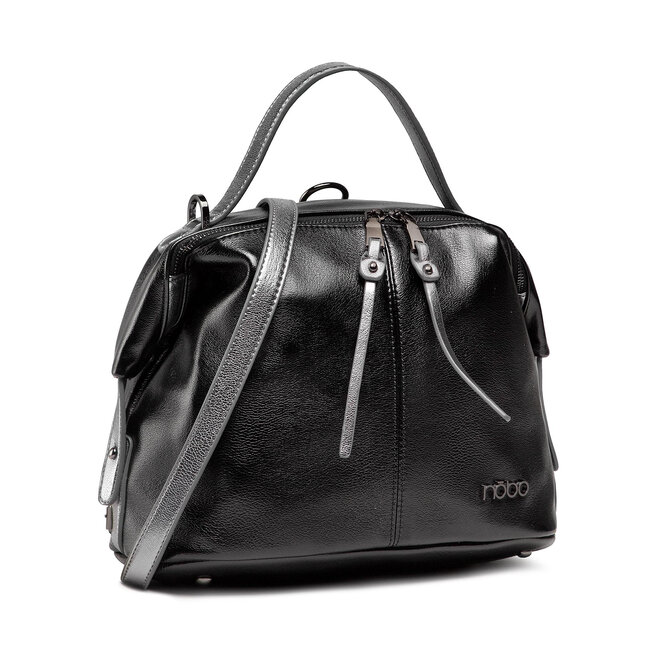 Nobo Táska Nobo NBAG-K0080-CM20 Czarny Ze Stalowym