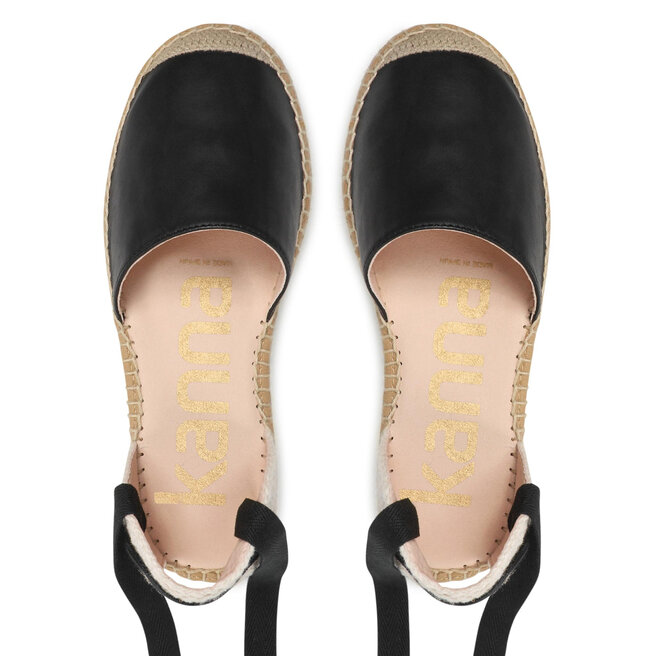 Kanna Espadrilles Kanna 22KV22101 Napa Black
