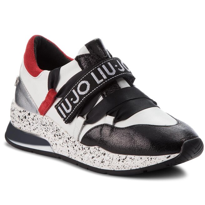 Sneakers Liu Karlie 03 PX001 Black/White/Red • Www.zapatos.es