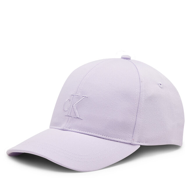 Καπέλο Jockey Calvin Klein Monogram Embro K60K612324 Μωβ