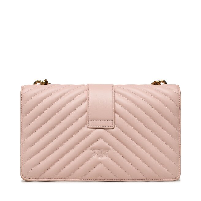 Pinko Handtasche Pinko Love Icon Classic Cl PE 23 PLTT 100053 A0GK Cipria O81Q