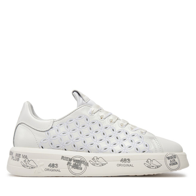 Sneakersy Premiata Belle VAR - Biały