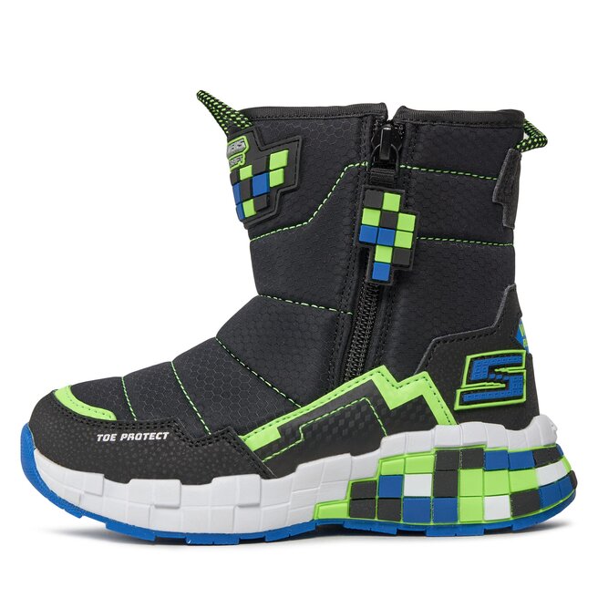 Skechers Kotníková obuv Skechers Mega-Craft Cuboforce 402198L/BBLM Black