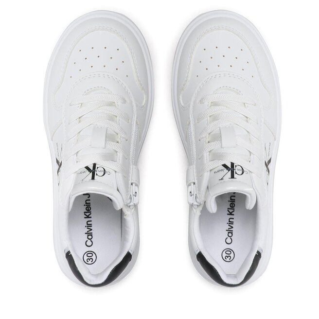 Calvin Klein Jeans Sneakers Calvin Klein Jeans Low Cut Lace-Up Sneaker V3X9-80553-1355 M White 100