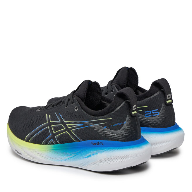 Asics Cipő Asics Gel-Nimbus 25 1011B547 Black/Glow Yellow 004