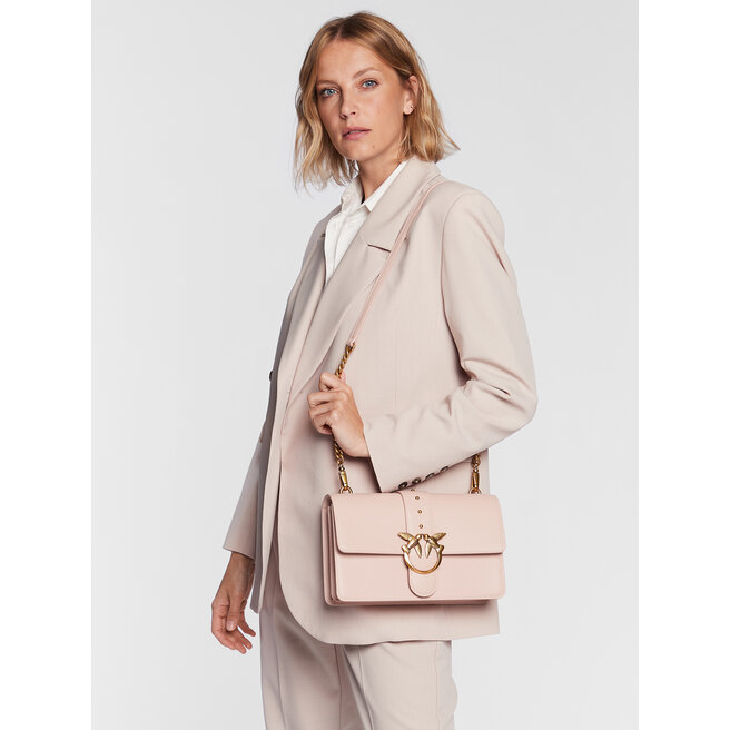 Pinko Дамска чанта Pinko Love One Classic Cl PE 23 PLTT 100053 A0F1 Cipria O81Q