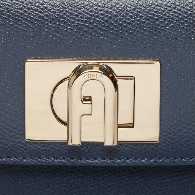 Sac à Main Furla 1927 Mini Top Handle Bag XS - Couleur Marshmallow (gris), Cuir, Neuf étiqueté