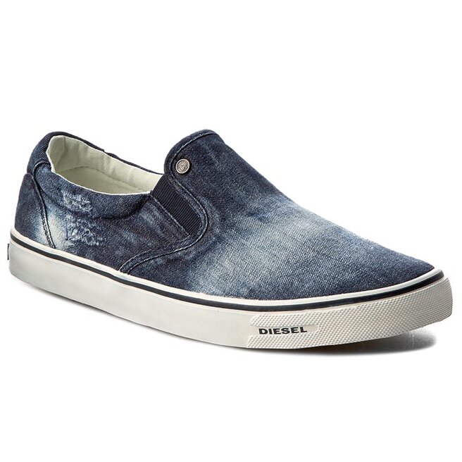 Sneakers aus Stoff Diesel Sub-Ways Y01049 P1275 T6067 Indigo