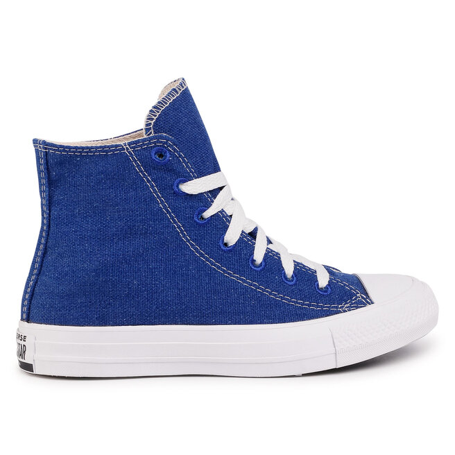 Converse Sneakers aus Stoff Converse Ctas Hi 166741C Rush Blue/Natural/White