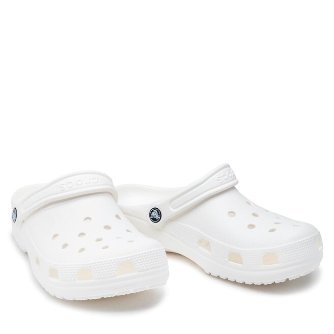 Crocs Παντόφλες Crocs Classic 10001 White
