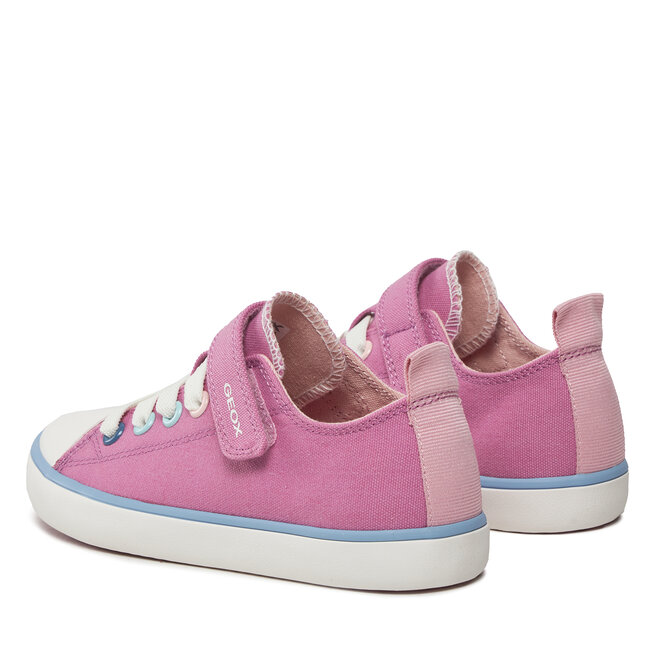Scarpe Da Ginnastica Geox J Mikiroshi Per Bambine E Ragazze – In Sintetico, Con Suola In EVA, Traspiranti E Leggere
