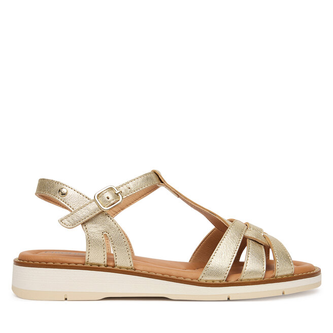 Sandały Pikolinos Roquetas W9B-0789Cl Złoty - kobiece