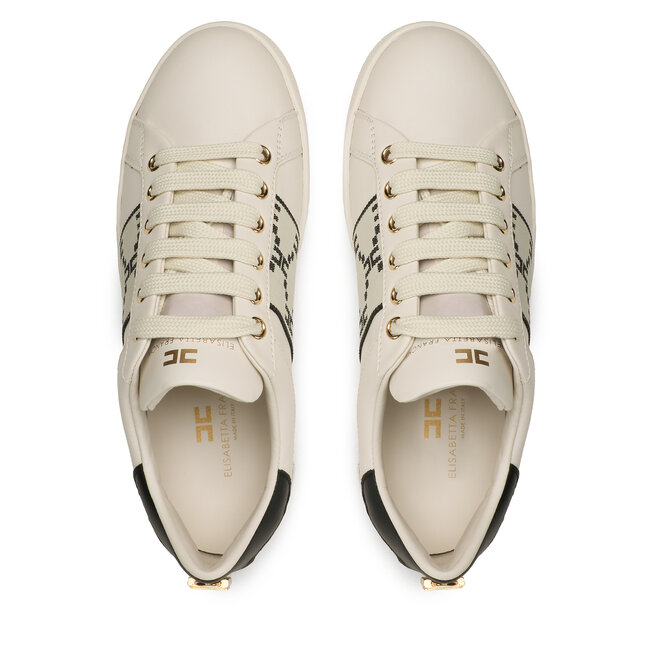 Elisabetta Franchi Сникърси Elisabetta Franchi SA-31G-31E2-V350 Burro/Nero E84