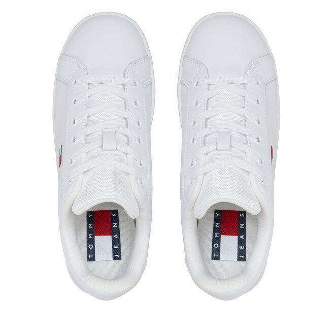 Tommy Jeans Сникърси Tommy Jeans Flatform Ess EN0EN02043 White YBR