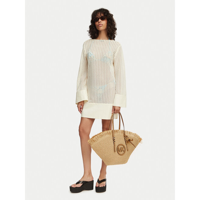 Torebka MICHAEL Michael Kors Isa 30S6S9FT9Y Beżowy -