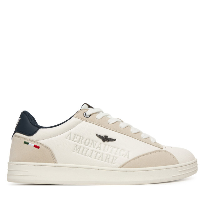 Sneakersy Aeronautica Militare 261SC0306UCT04325 Biały - męskie