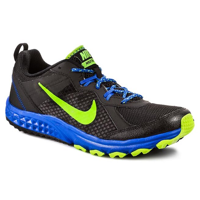 Zapatos Nike Wild Trail 007 Black/Electric Green/Hyper Cobalt •