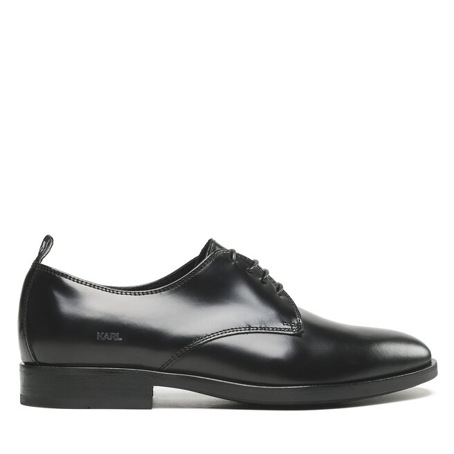 KARL LAGERFELD Pantofi KARL LAGERFELD KL12026 Black Lthr