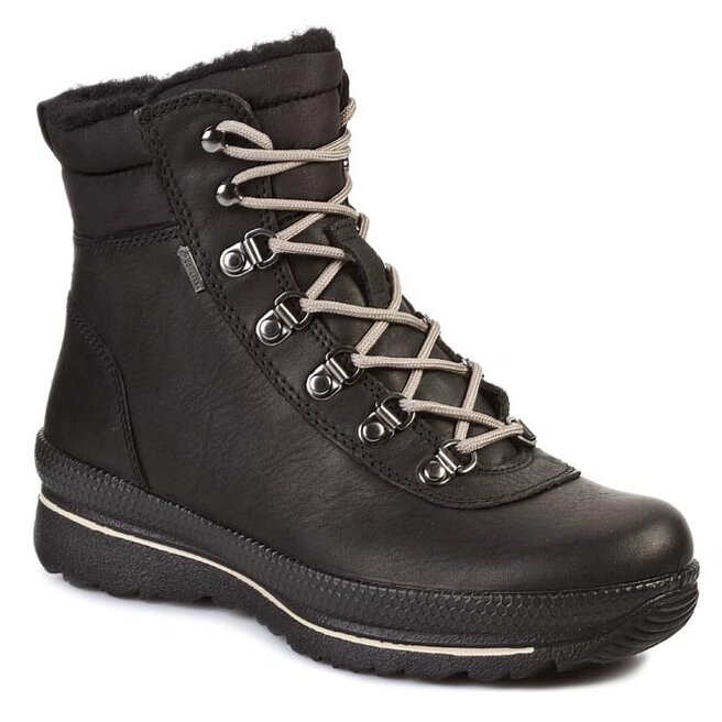 Turistick obuv ECCO Hill Low cut Lace 24306351052 Black eobuv.cz