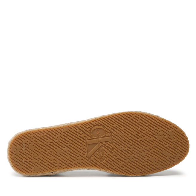 Calvin Klein Jeans Espadrile Calvin Klein Jeans Ankle Espadrille YW0YW01027 Eggshell ACF