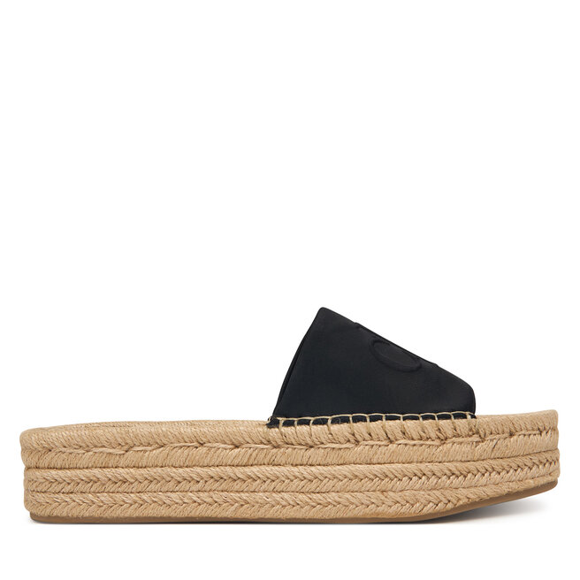 Espadryle Calvin Klein Ebeth HW0HW02894 Czarny - kobiece