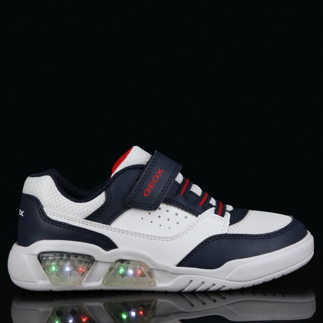 Geox Sneakers Geox J Illuminus Boy J35GVB0BU11C4211 D Navy/White