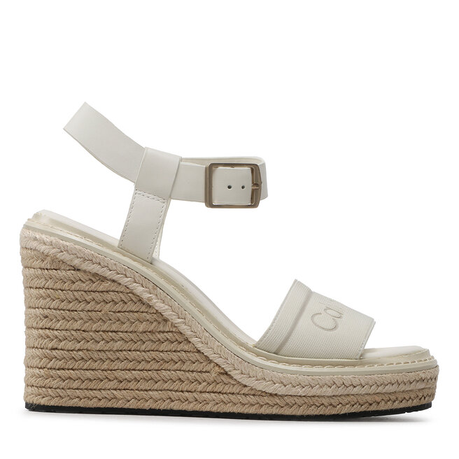 Calvin Klein Еспадрили Calvin Klein Wedge 70Hh - He HW0HW01499 Marshmallow YBJ