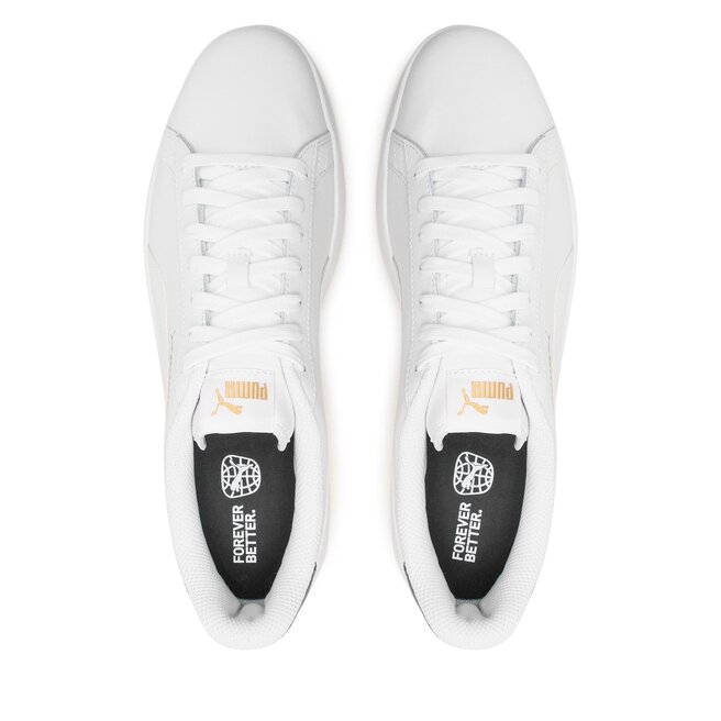 Puma Сникърси Puma Smash V2 L 365215 35 Puma White/Peacoat/Gold