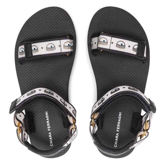 Chiara Ferragni Szandál Chiara Ferragni CF2810-001 Black