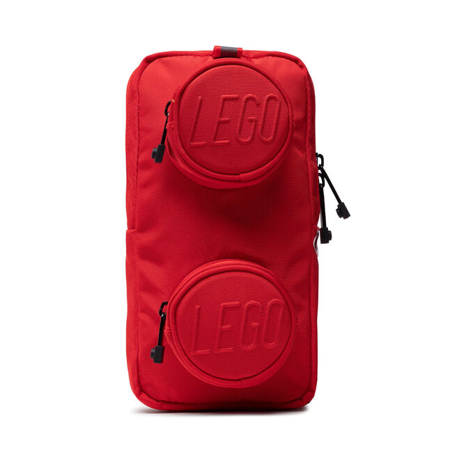 LEGO Rucsac LEGO Brick 1x2 Sling Bag 20207-0021 Bright Red