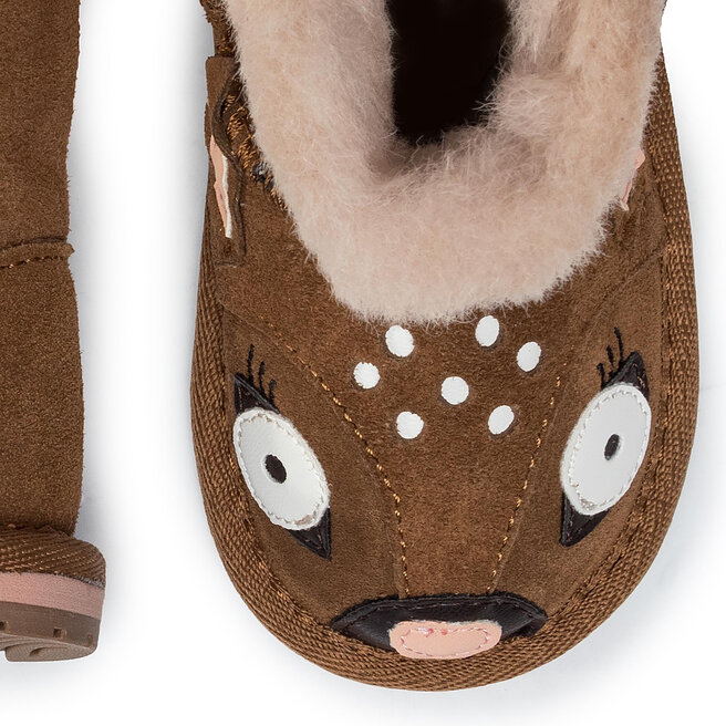 EMU Australia Boty EMU Australia Deer Walker B12077 Chestnut