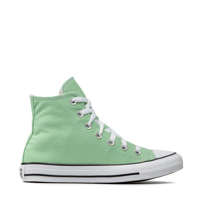 ceramic green high top converse
