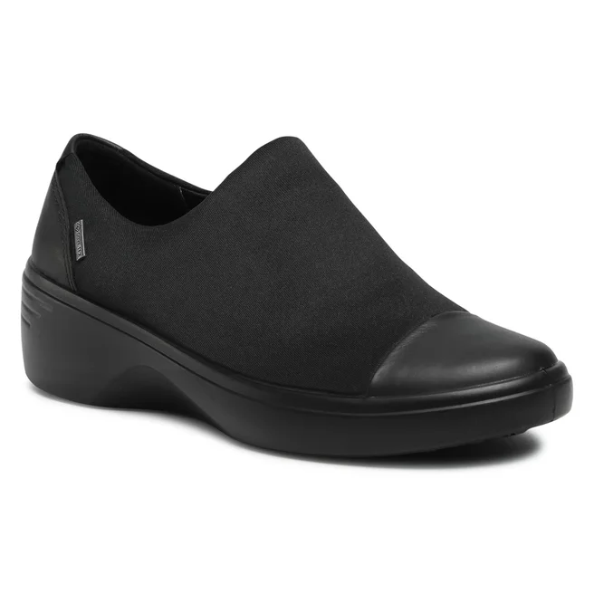 Pantofi ECCO Soft 7 Wedge W GORE-TEX 47091351052 Black/Black