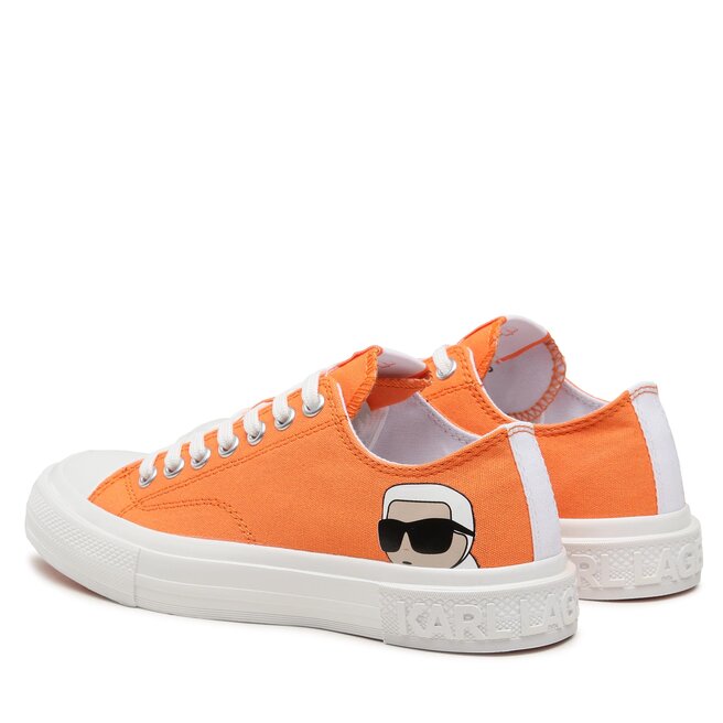 KARL LAGERFELD Кецове KARL LAGERFELD KL60316 Orange Canvas