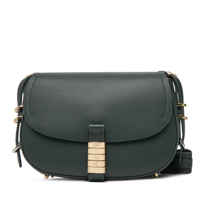 Torebka PINKO Saddle Mini PE PLTT 103831 - Zielony