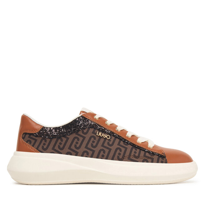 Sneakersy Liu Jo Casper 01 BF6051 EX362 Brązowy