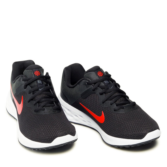 Nike Обувки Nike Revolution 6 Nn DC3728 005 Black/Univeristy Red