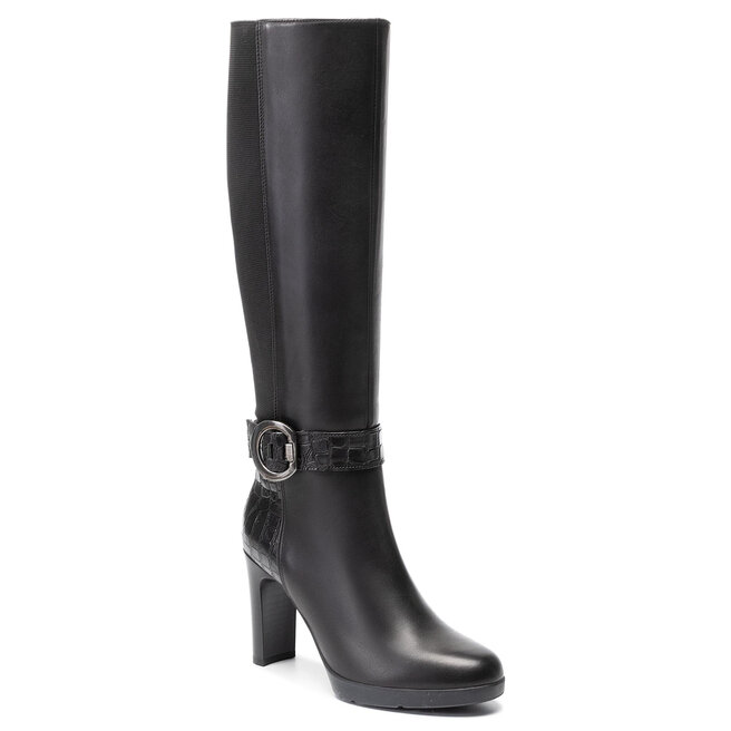 Stivali Geox D Annya H. D D94AED 0436Y C9999 Black escarpe