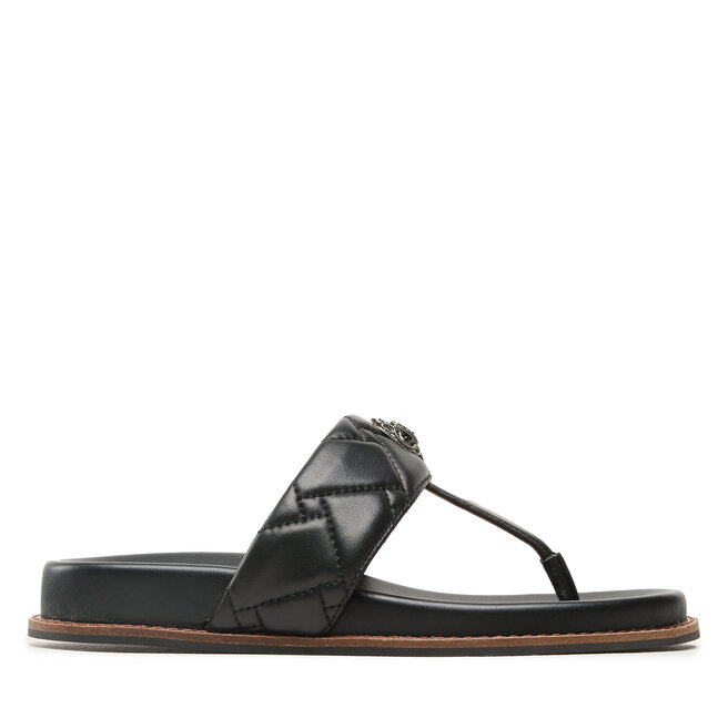 Japonki Kurt Geiger Kensington T-Bar Chunky - Czarny