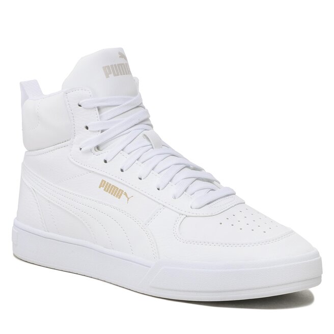 Sneakers Puma Caven Mid 385843 01 White/Gold/Gray Violet 385843 imagine noua