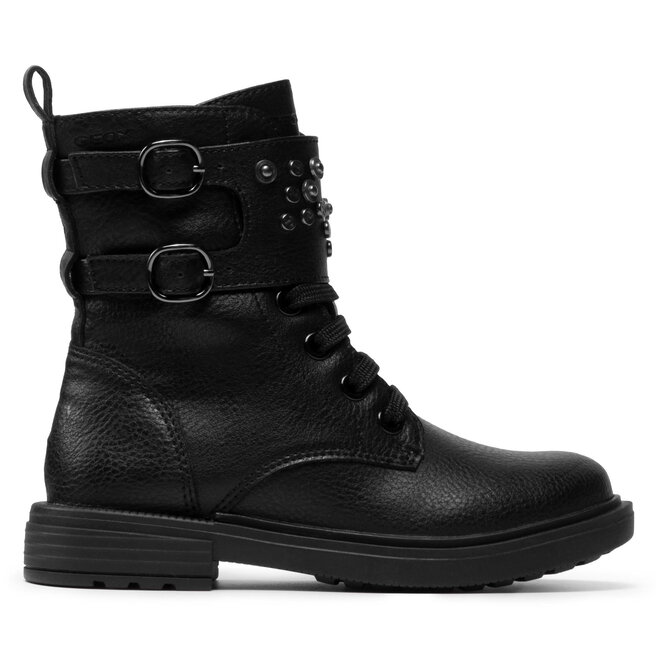 Geox Čižmy Geox J Eclair G. D J169QD 000BU C9999 M Black