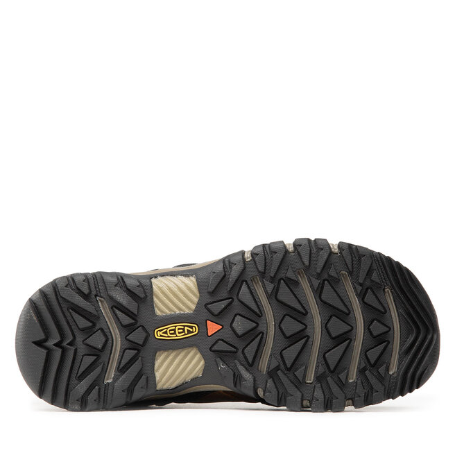 Keen Trekkingschuhe Keen Ridge Flex Mid Wp M 1025666 Bison/Golden Bro