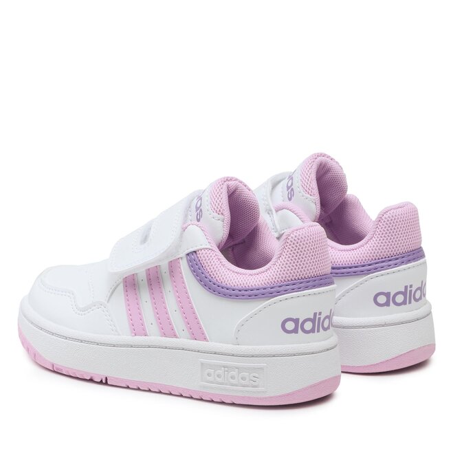 adidas Pantofi adidas Hoops Shoes IF7734 Alb