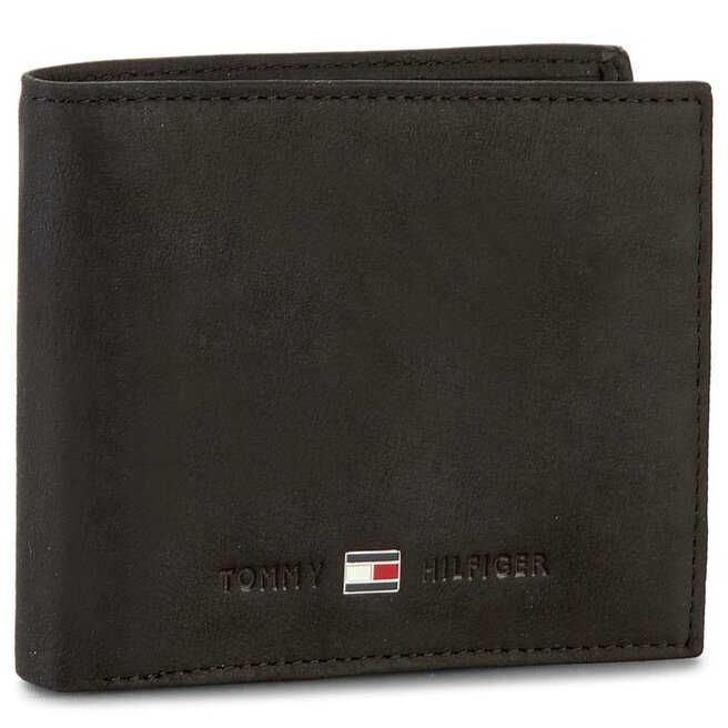 Portfel Tommy Hilfiger Johnson Mini Cc Wallet AM0AM00663 Czarny -