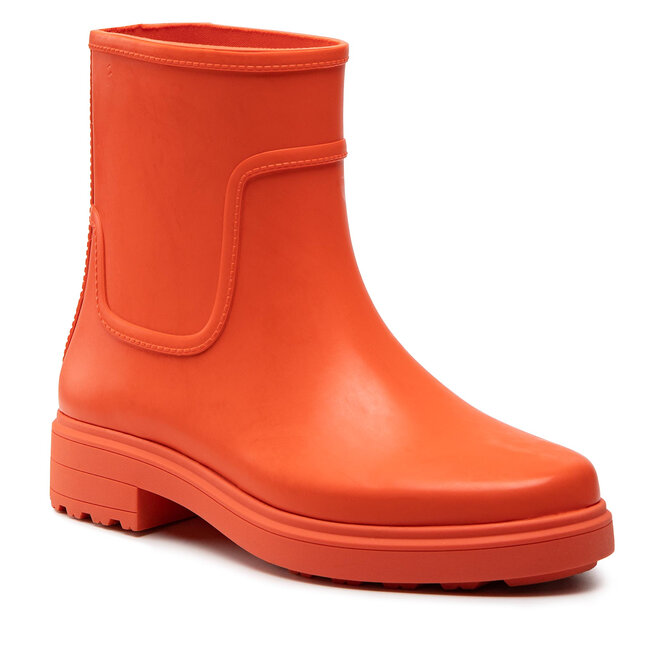 Cizme de cauciuc Calvin Klein Rain Boot HW0HW01301 Deep Orange SA1 altele-Cizme imagine noua