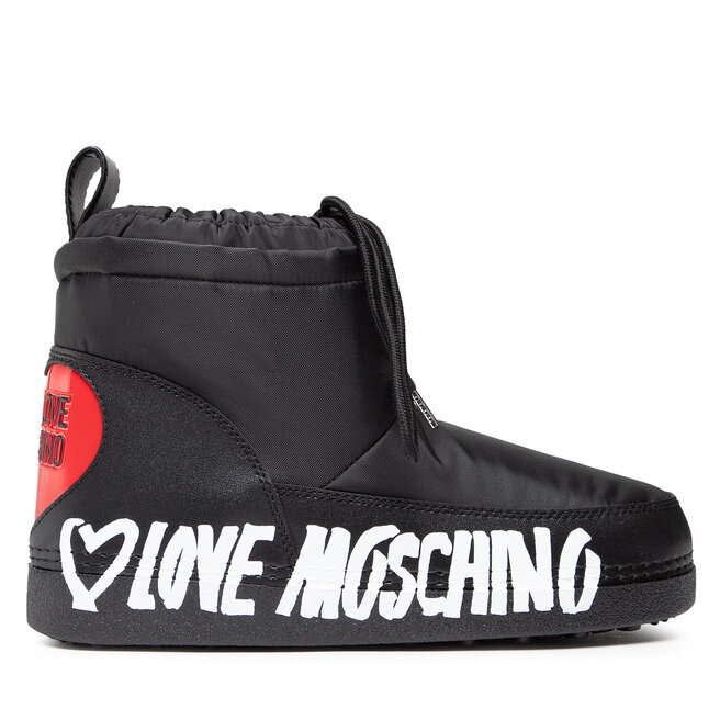 Śniegowce LOVE MOSCHINO - Czarny