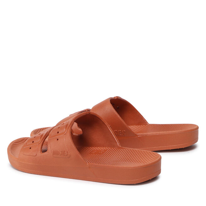 Freedom Moses Pantoletten Freedom Moses Basic Toffee